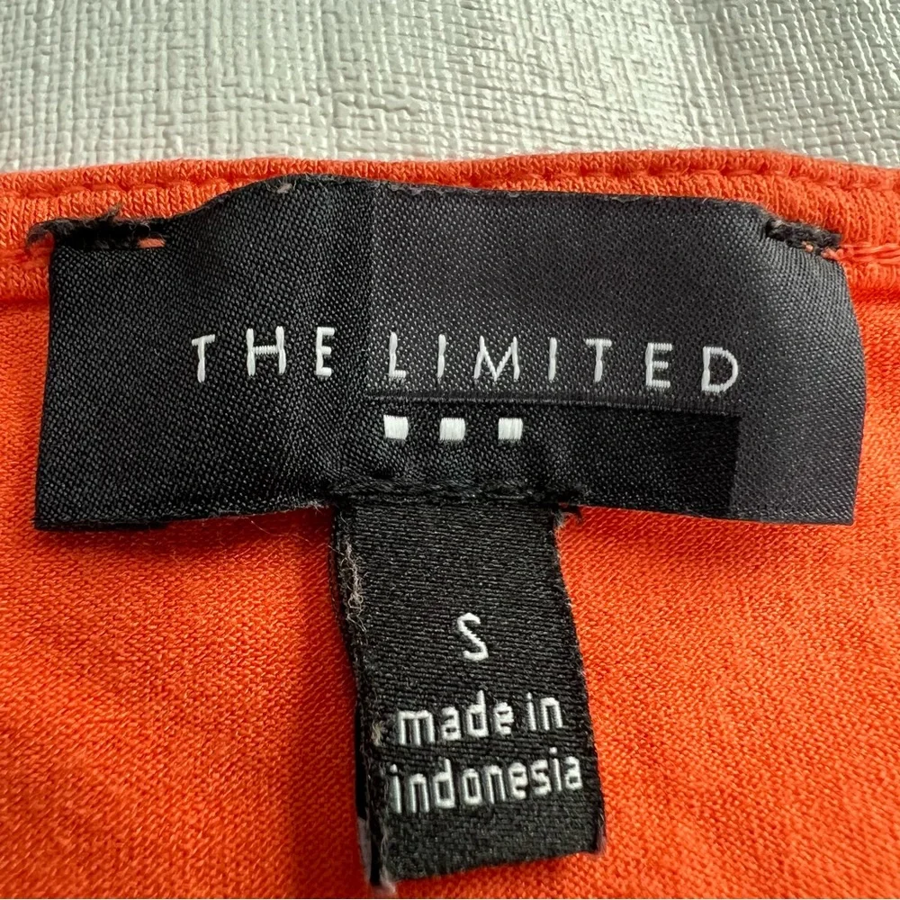 The Limited Lace Sleeveless Tank Top Orange Size S - Picture 3 of 6